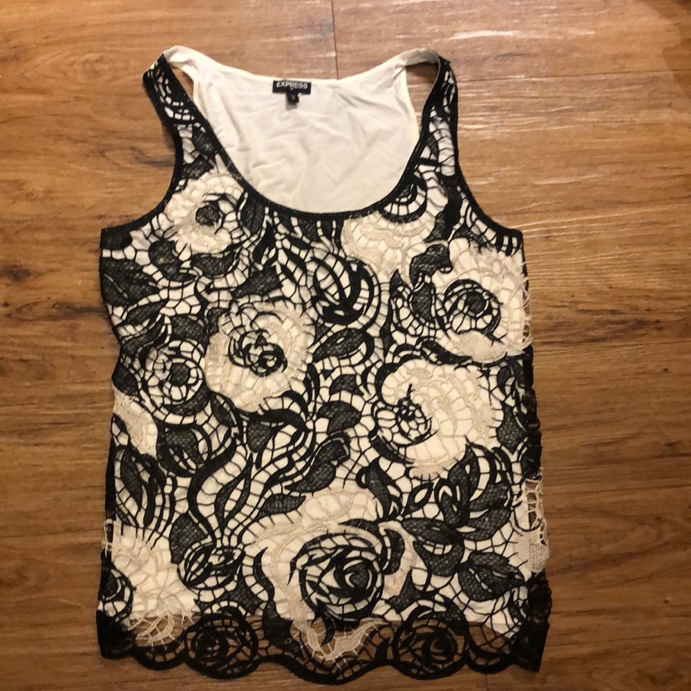 Express lace tank